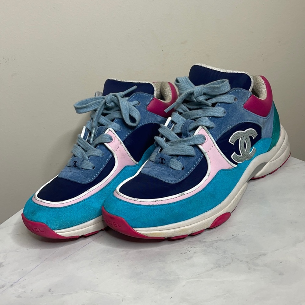 CHANEL SNEAKERS MULTI COLOR 37